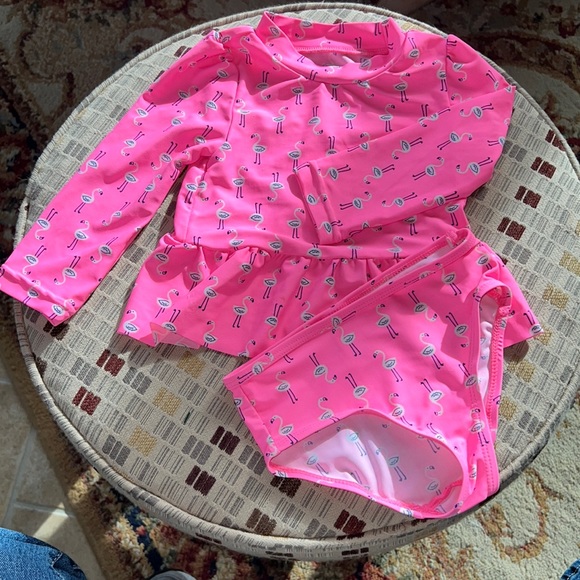 Carter's Swim Carters Baby Girl Rashguard Swimsuit Size 9m Poshmark
